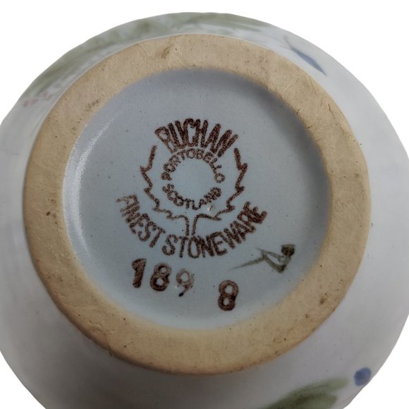 Vintage Buchan Portobello Thistleware Open Sugar Bowl Finest Stoneware Scotland - Picture 5 of 7